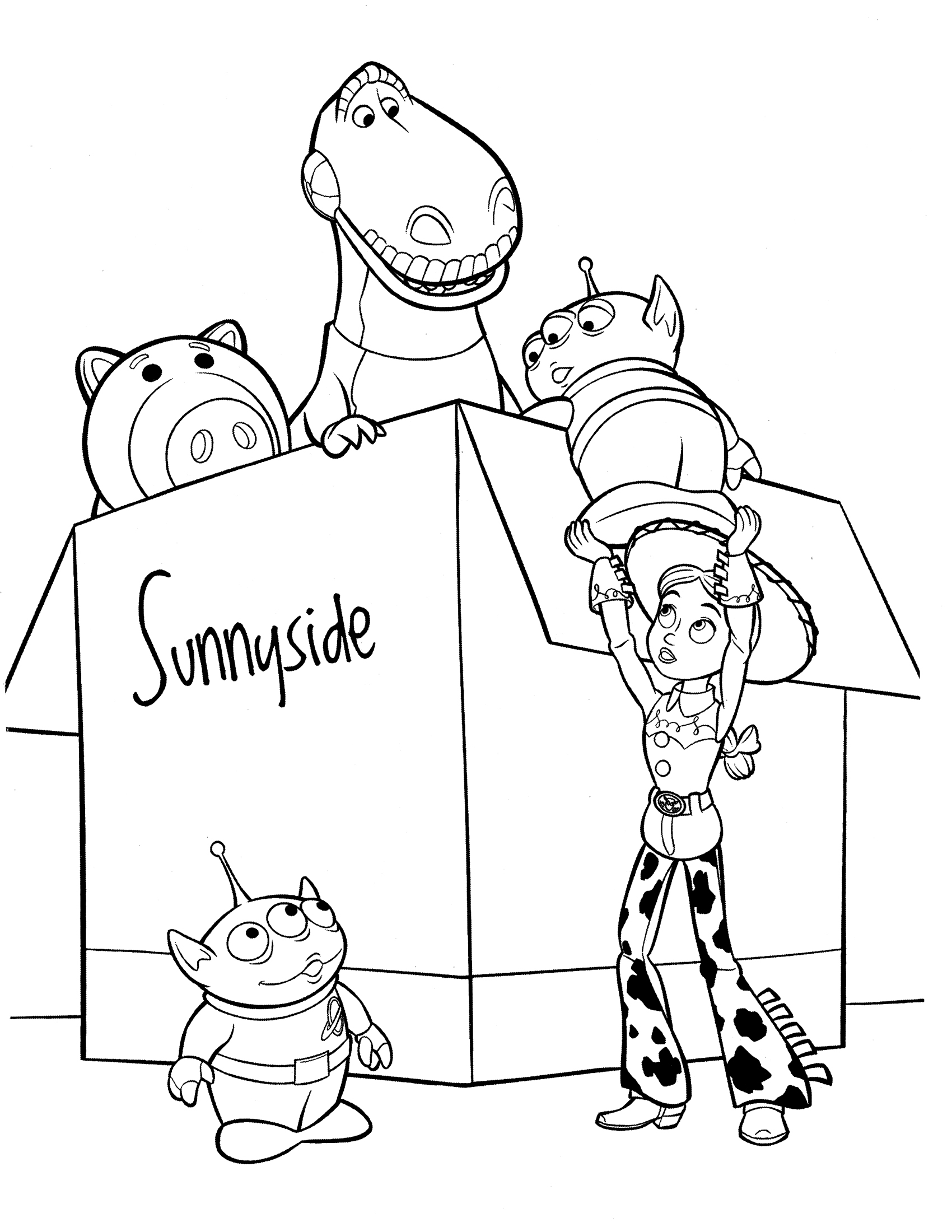 Toy Story 5 Coloring Pages Free Printable 80