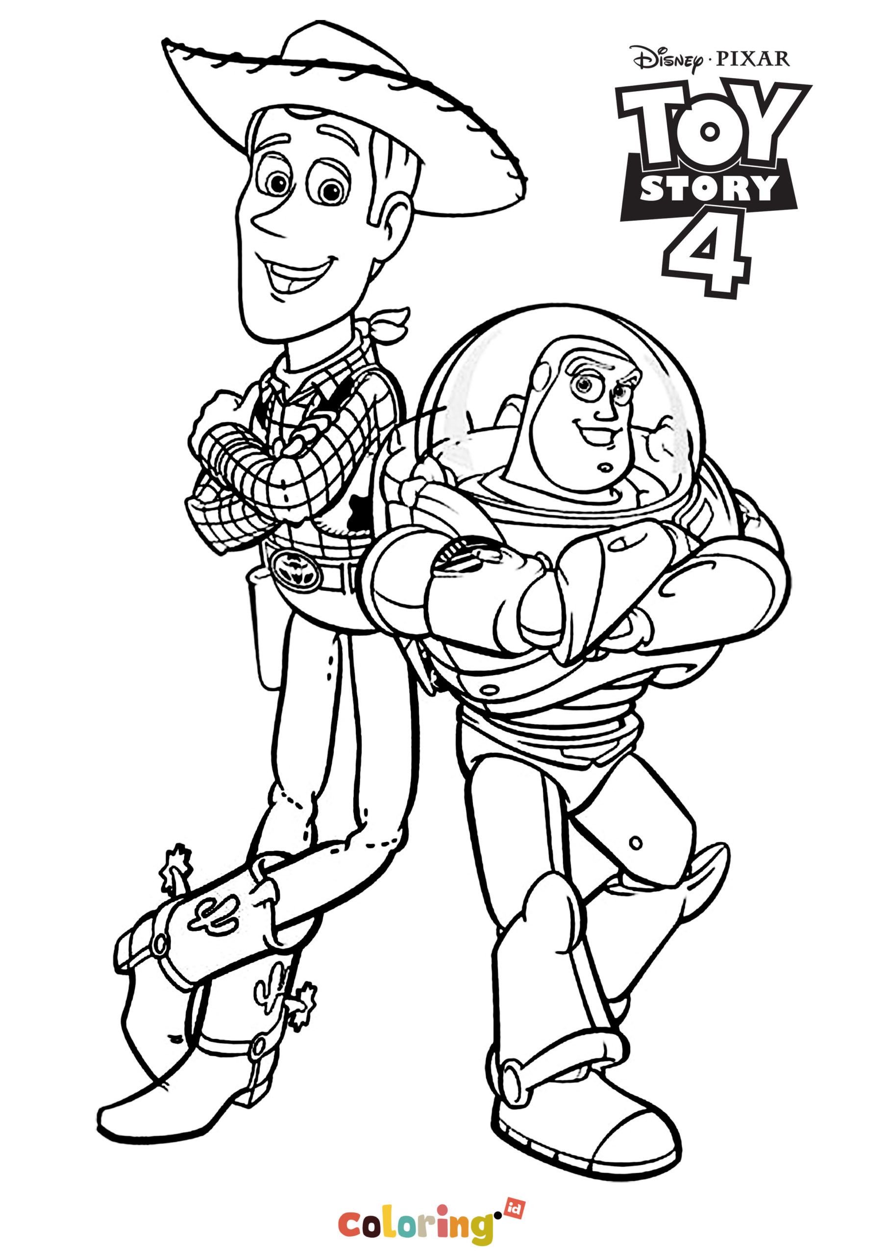 Toy Story 5 Coloring Pages Free Printable 96