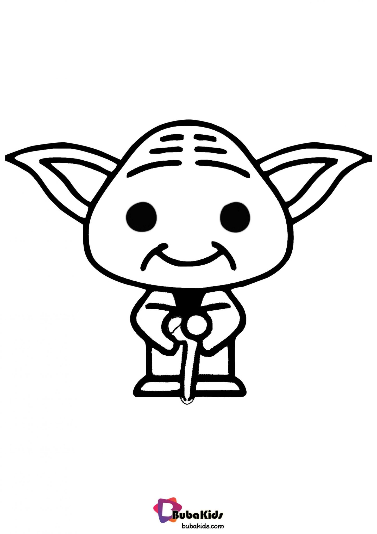 100+ Baby Yoda Coloring Pages 110