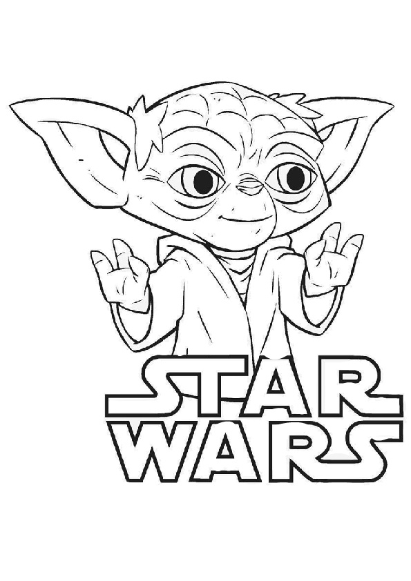 100+ Baby Yoda Coloring Pages 23