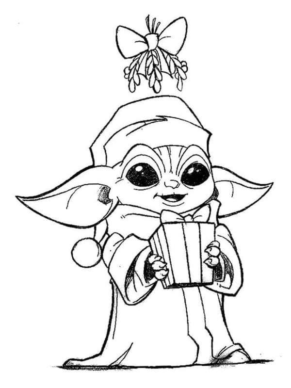 100+ Baby Yoda Coloring Pages 64