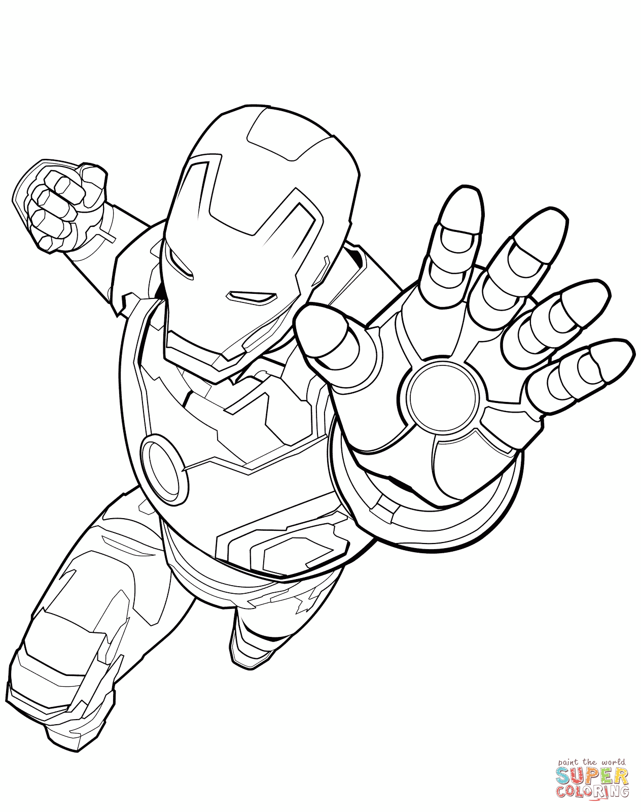 100+ Iron Man Coloring Pages: Suit Up 101