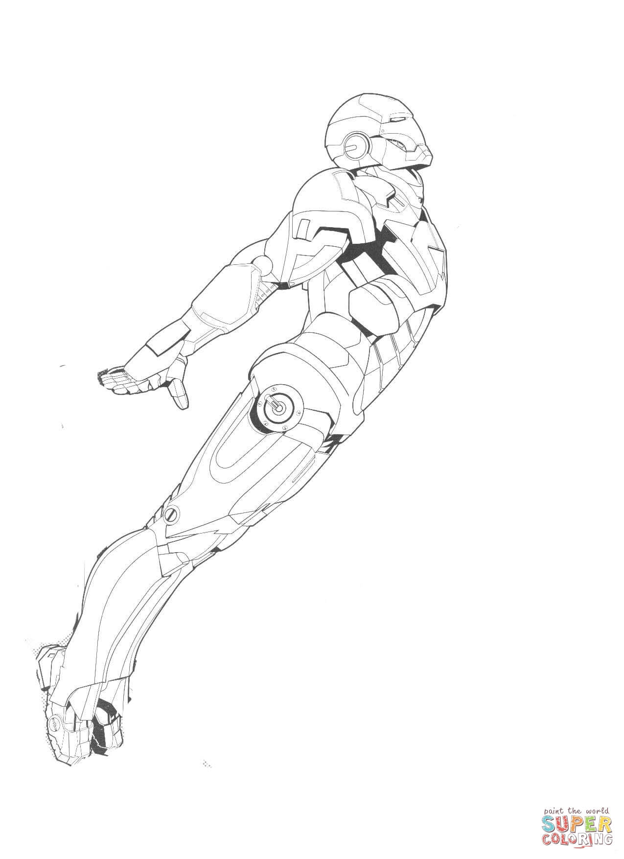 100+ Iron Man Coloring Pages: Suit Up 13