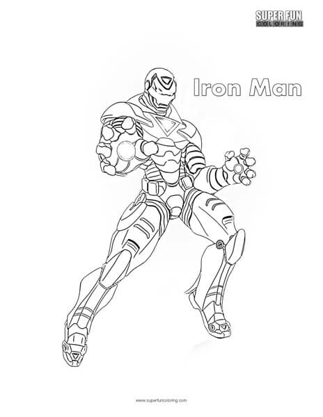 100+ Iron Man Coloring Pages: Suit Up 29