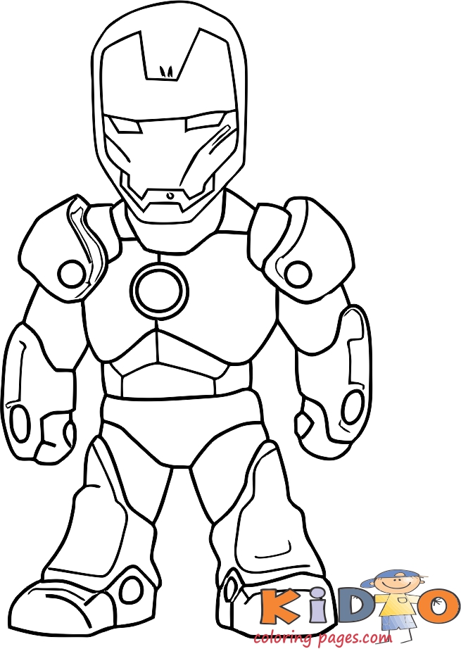 100+ Iron Man Coloring Pages: Suit Up 30