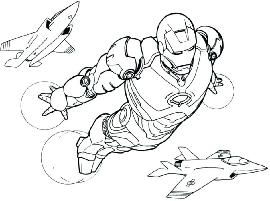 100+ Iron Man Coloring Pages: Suit Up 31