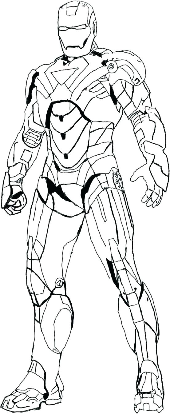 100+ Iron Man Coloring Pages: Suit Up 39