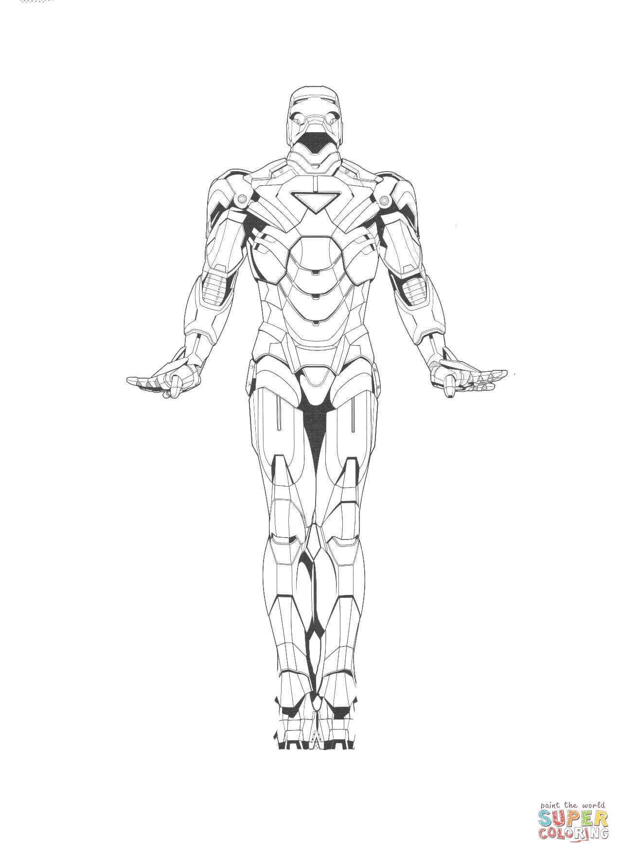 100+ Iron Man Coloring Pages: Suit Up 46