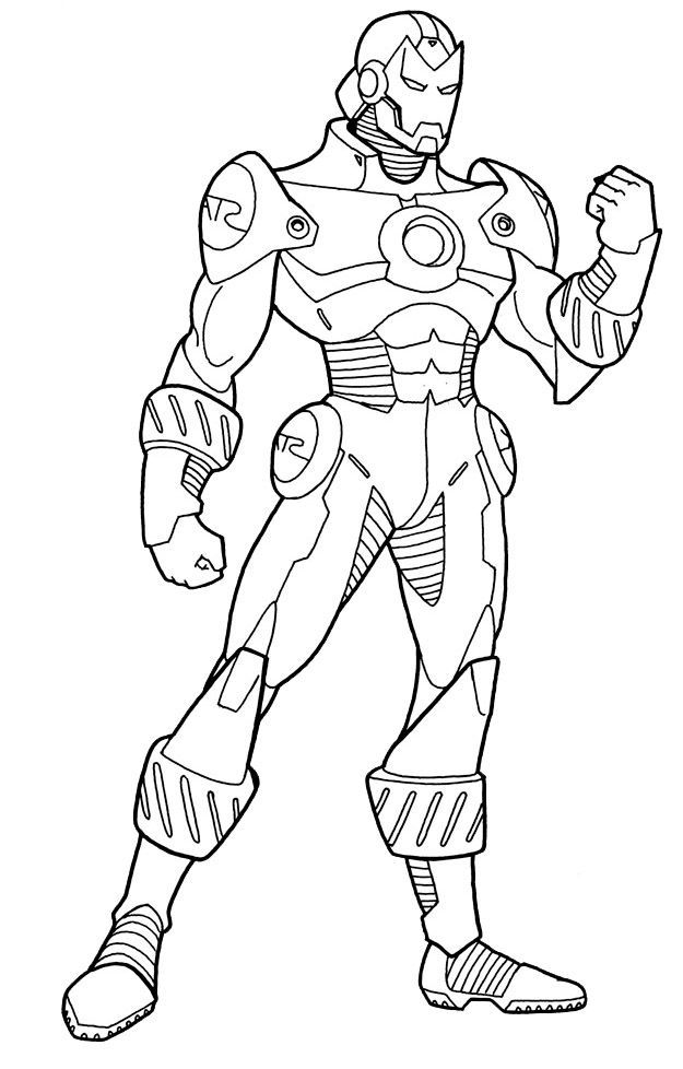 100+ Iron Man Coloring Pages: Suit Up 50