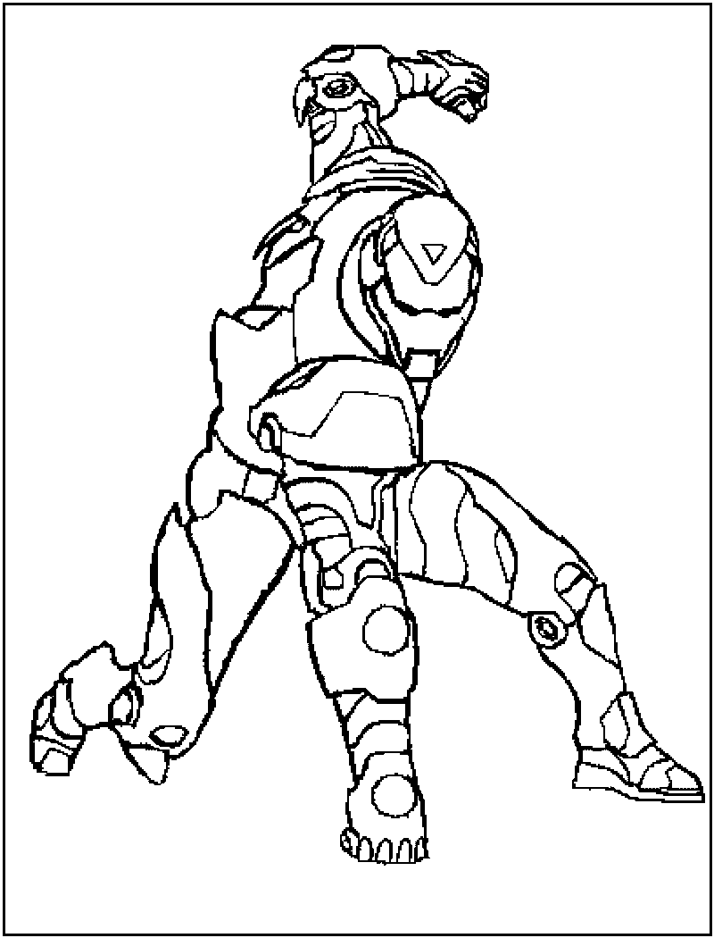 100+ Iron Man Coloring Pages: Suit Up 56