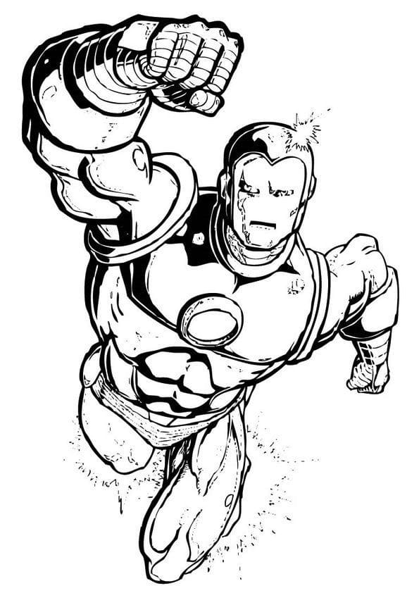 100+ Iron Man Coloring Pages: Suit Up 58