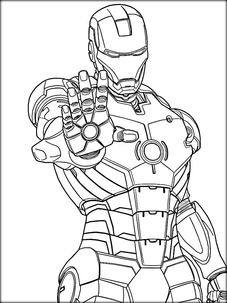 100+ Iron Man Coloring Pages: Suit Up 59