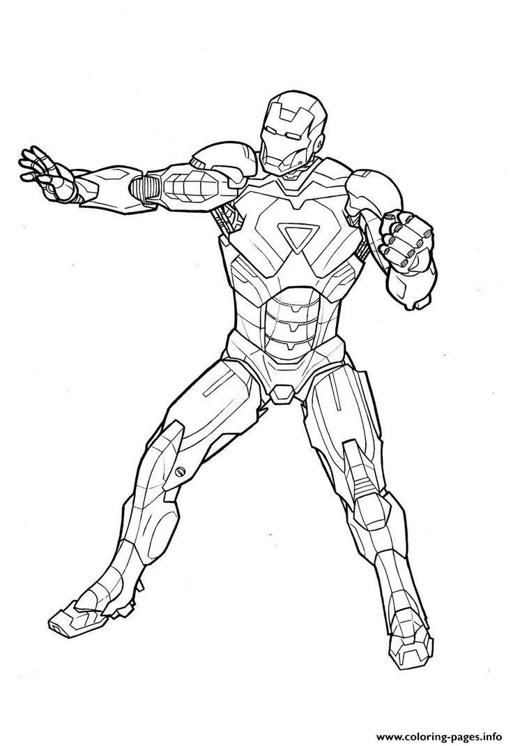 100+ Iron Man Coloring Pages: Suit Up 6