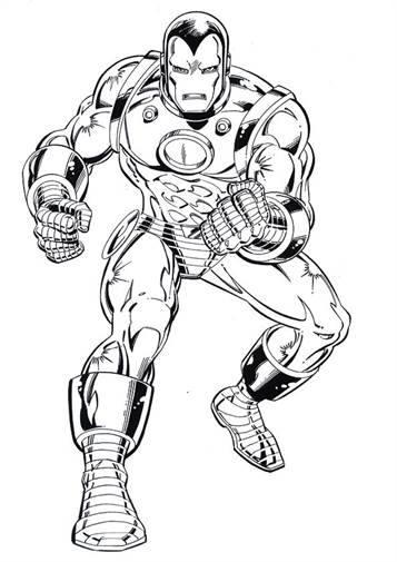 100+ Iron Man Coloring Pages: Suit Up 68