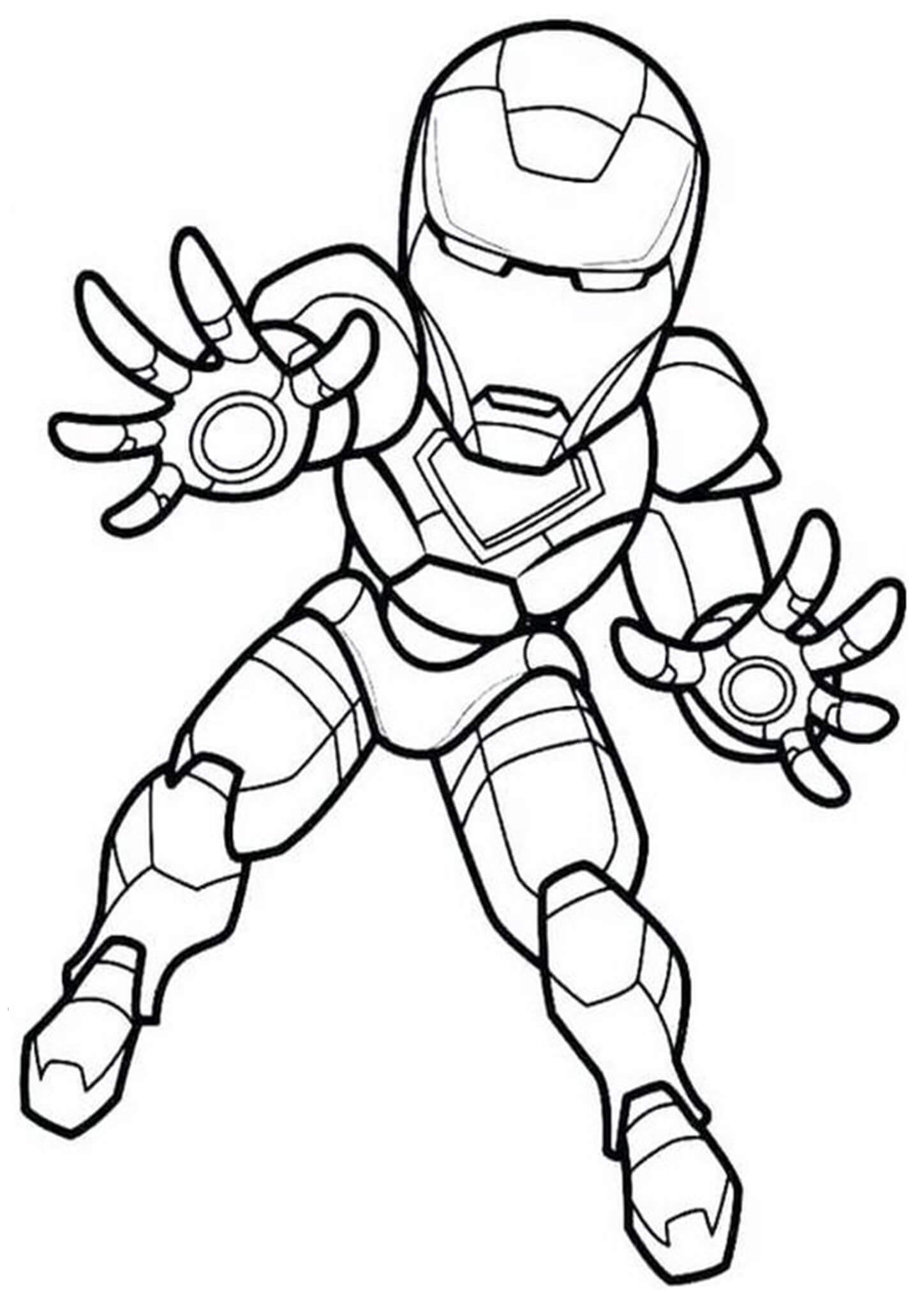 100+ Iron Man Coloring Pages: Suit Up 71