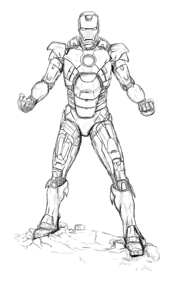 100+ Iron Man Coloring Pages: Suit Up 72