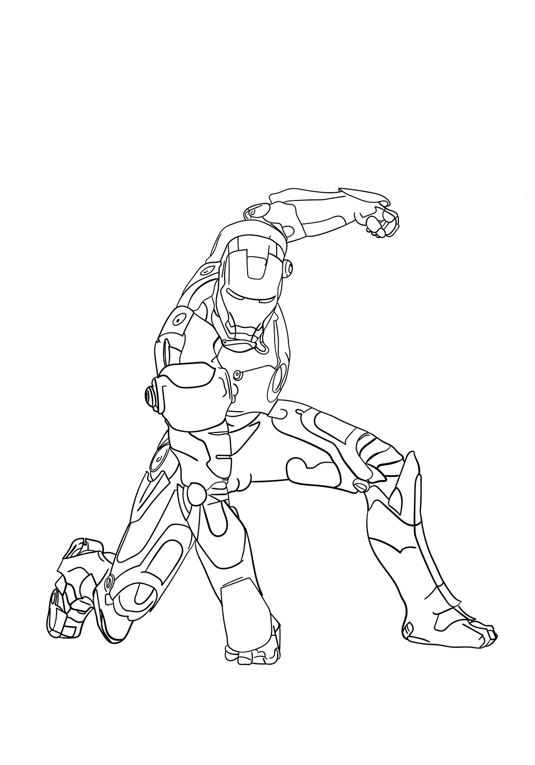 100+ Iron Man Coloring Pages: Suit Up 75