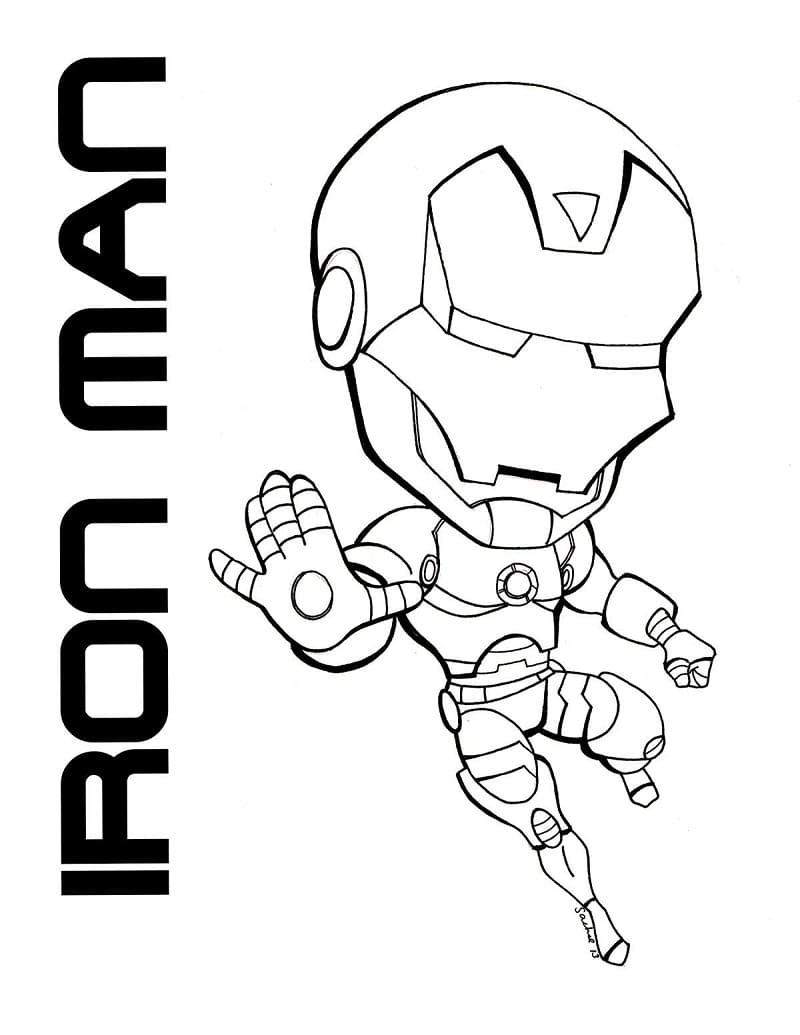 100+ Iron Man Coloring Pages: Suit Up 79