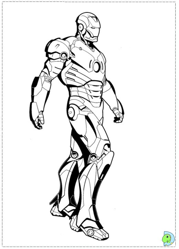 100+ Iron Man Coloring Pages: Suit Up 8