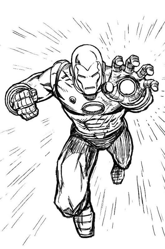 100+ Iron Man Coloring Pages: Suit Up 81