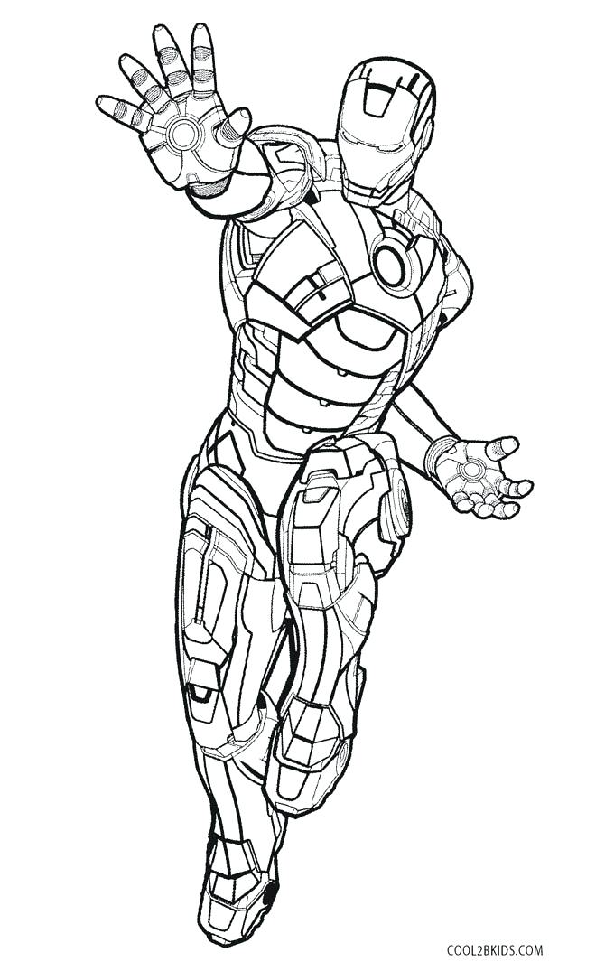 100+ Iron Man Coloring Pages: Suit Up 92