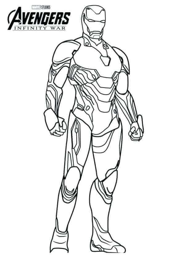 100+ Iron Man Coloring Pages: Suit Up 93