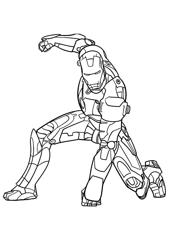 100+ Iron Man Coloring Pages: Suit Up 94