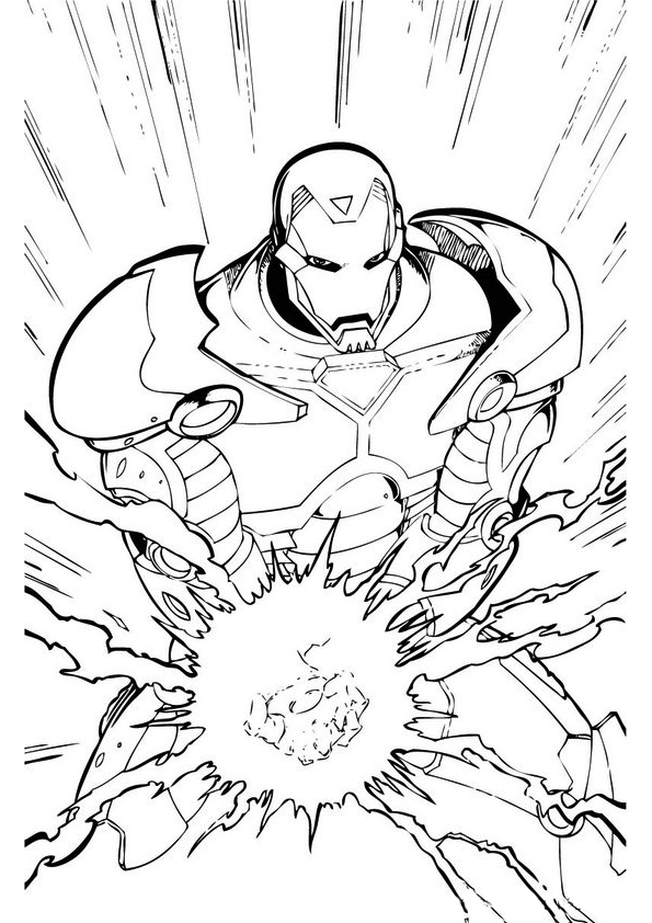 100+ Iron Man Coloring Pages: Suit Up 95