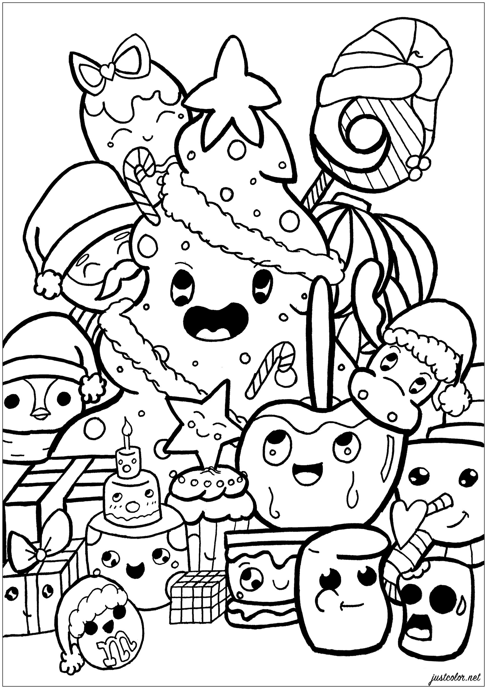 128+ Funny Coloring Pages 10