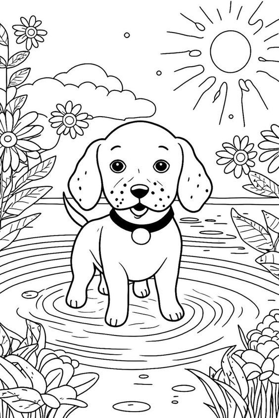 128+ Funny Coloring Pages 104