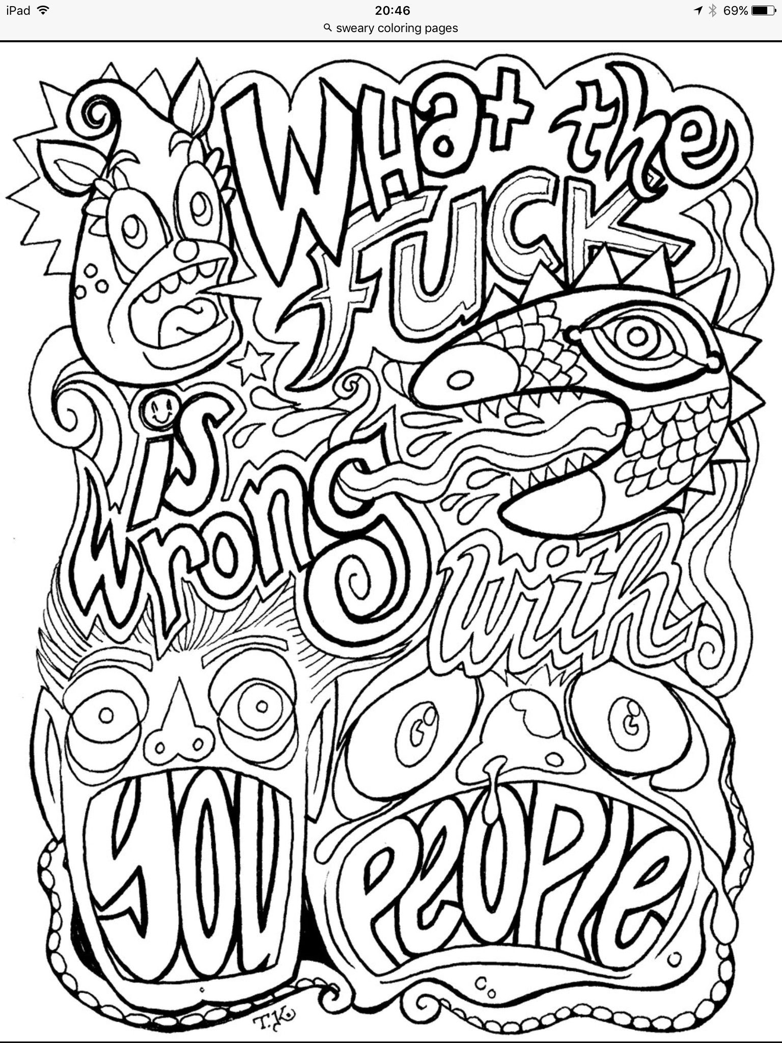 128+ Funny Coloring Pages 25