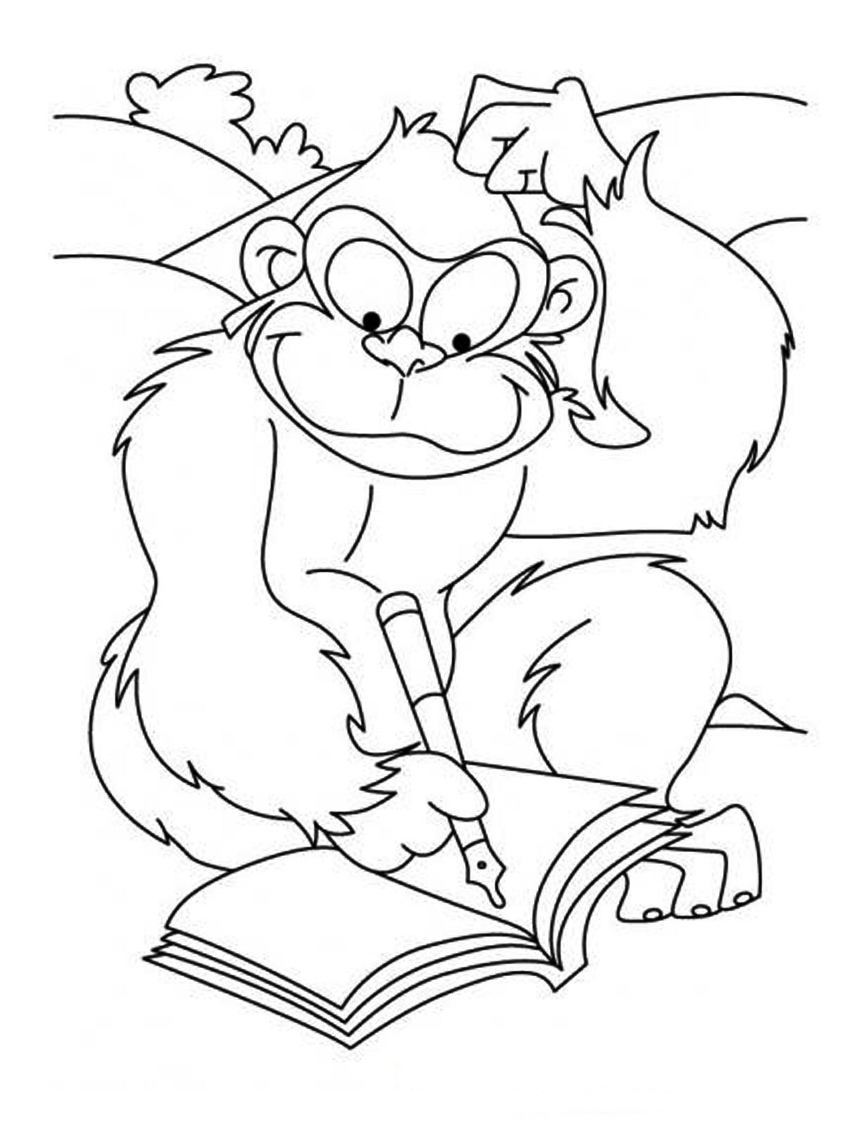 128+ Funny Coloring Pages 30