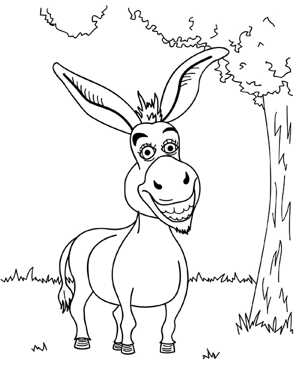 128+ Funny Coloring Pages 41