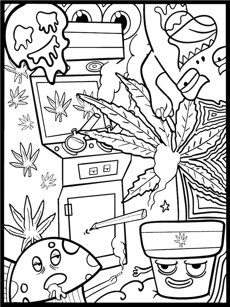 128+ Funny Coloring Pages 47