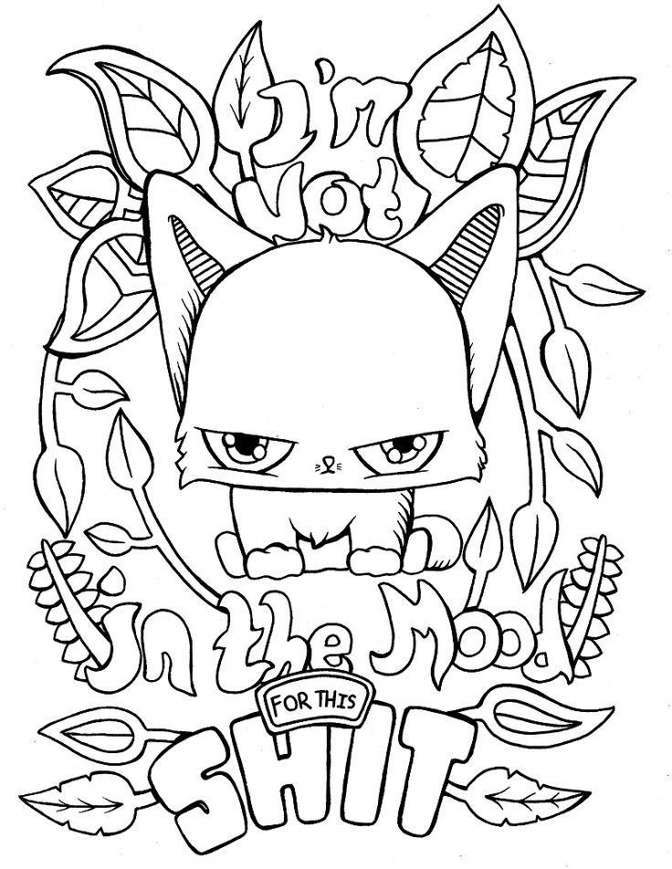 128+ Funny Coloring Pages 73