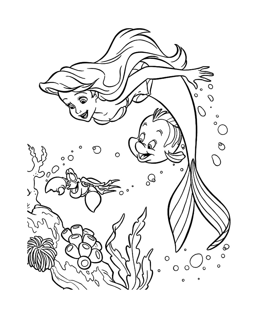 140+ Coloring Page Mermaid: Dive into a Sea of Colors 104