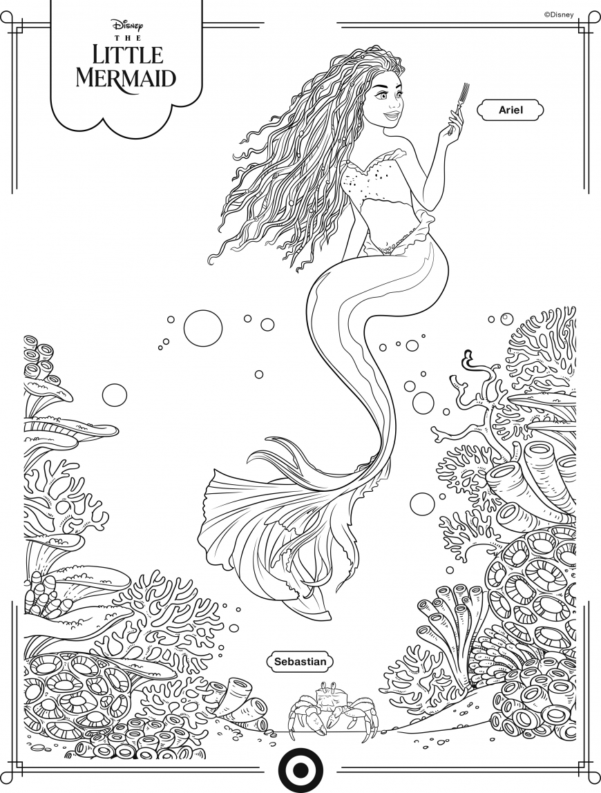 140+ Coloring Page Mermaid: Dive into a Sea of Colors 105