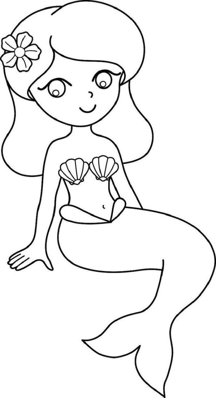 140+ Coloring Page Mermaid: Dive into a Sea of Colors 107