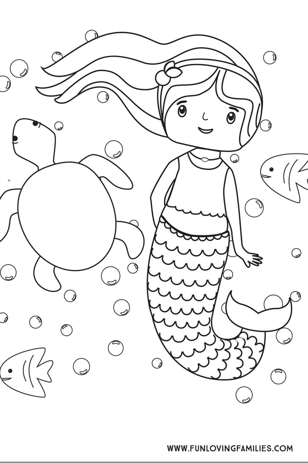 140+ Coloring Page Mermaid: Dive into a Sea of Colors 125