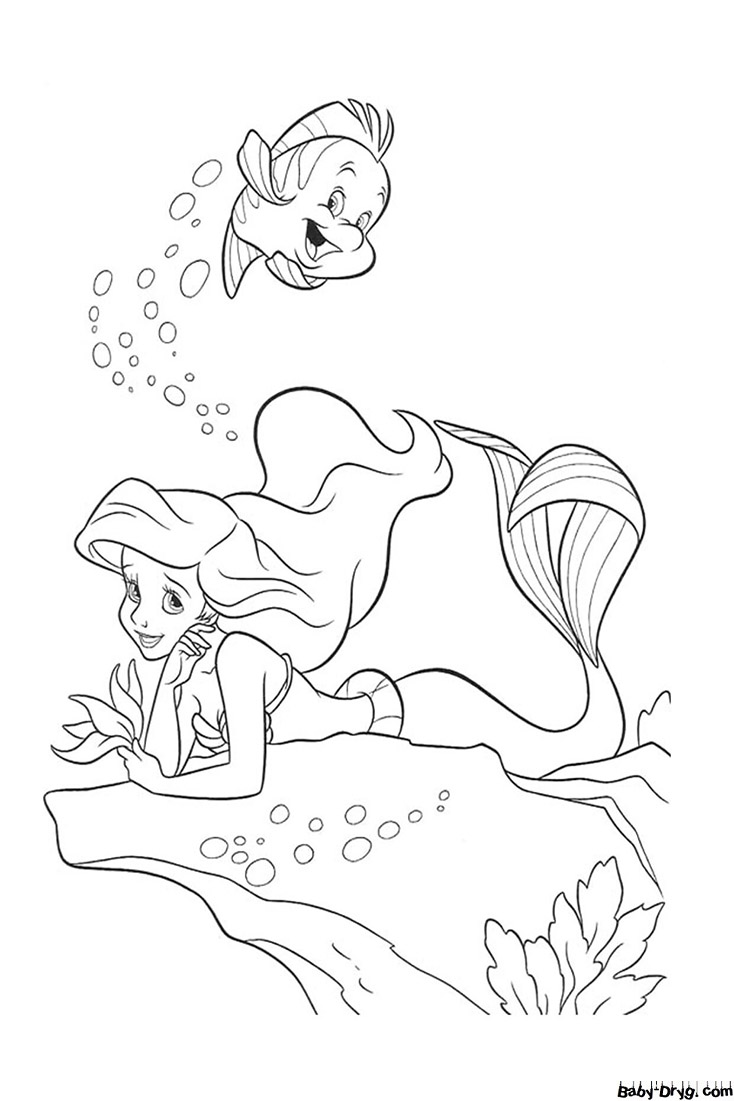 140+ Coloring Page Mermaid: Dive into a Sea of Colors 137