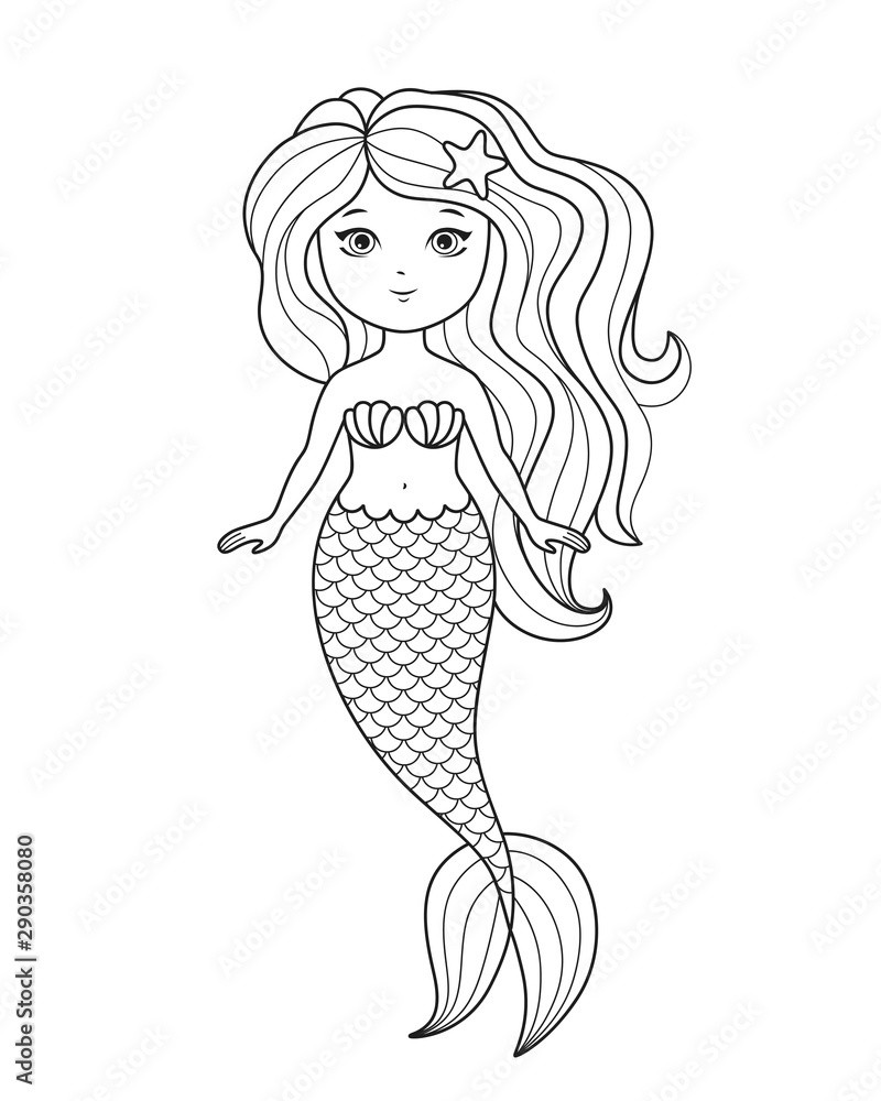 140+ Coloring Page Mermaid: Dive into a Sea of Colors 139