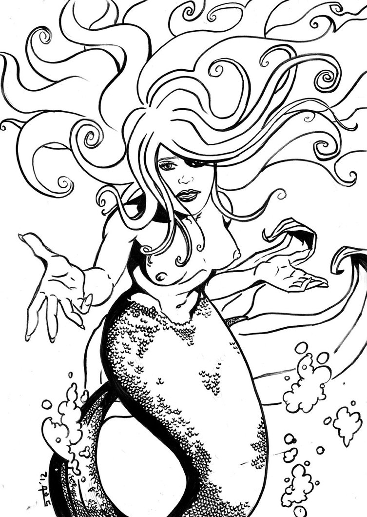 140+ Coloring Page Mermaid: Dive into a Sea of Colors 140