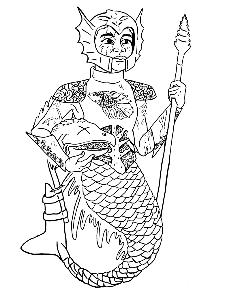 140+ Coloring Page Mermaid: Dive into a Sea of Colors 147