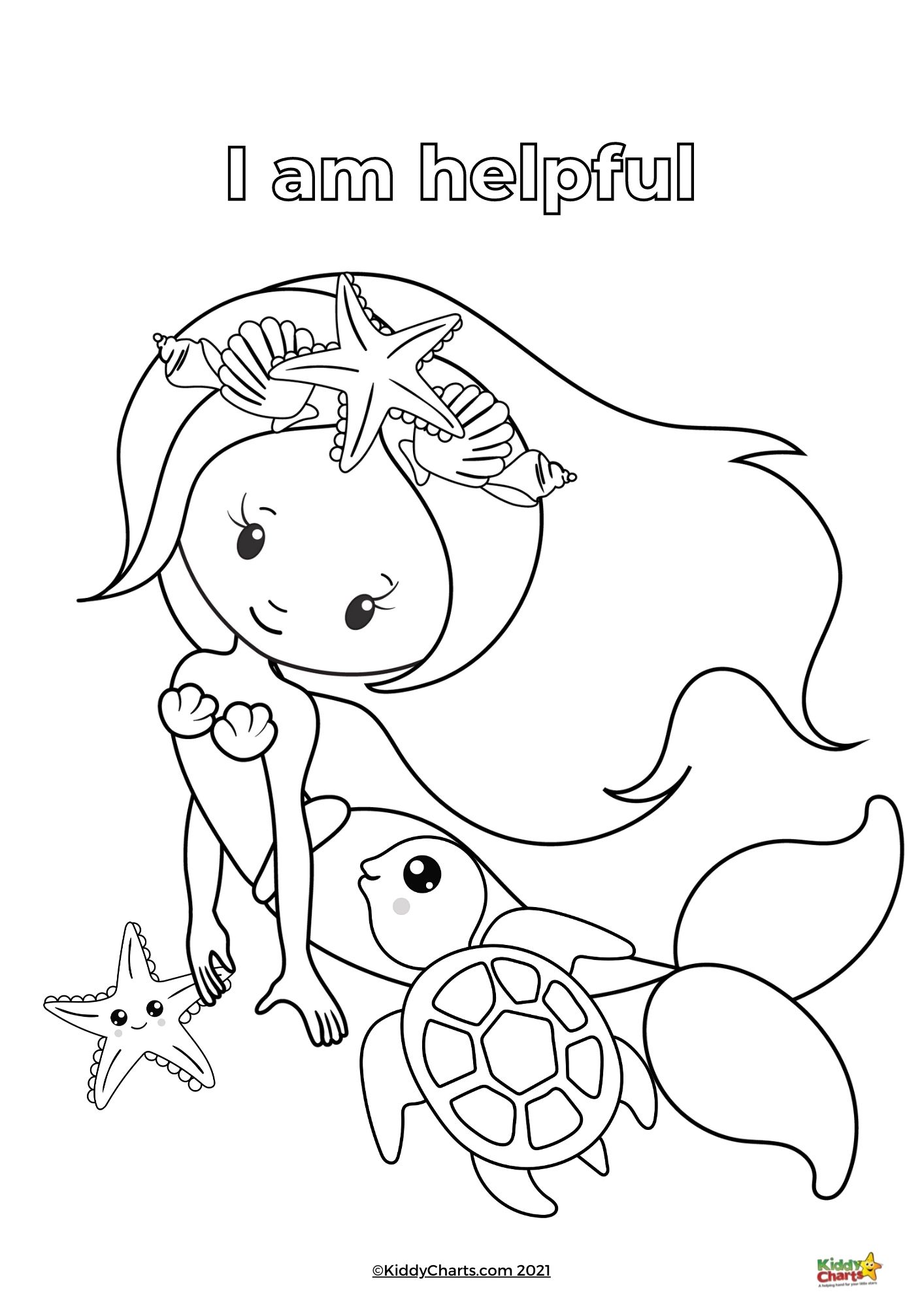 140+ Coloring Page Mermaid: Dive into a Sea of Colors 61