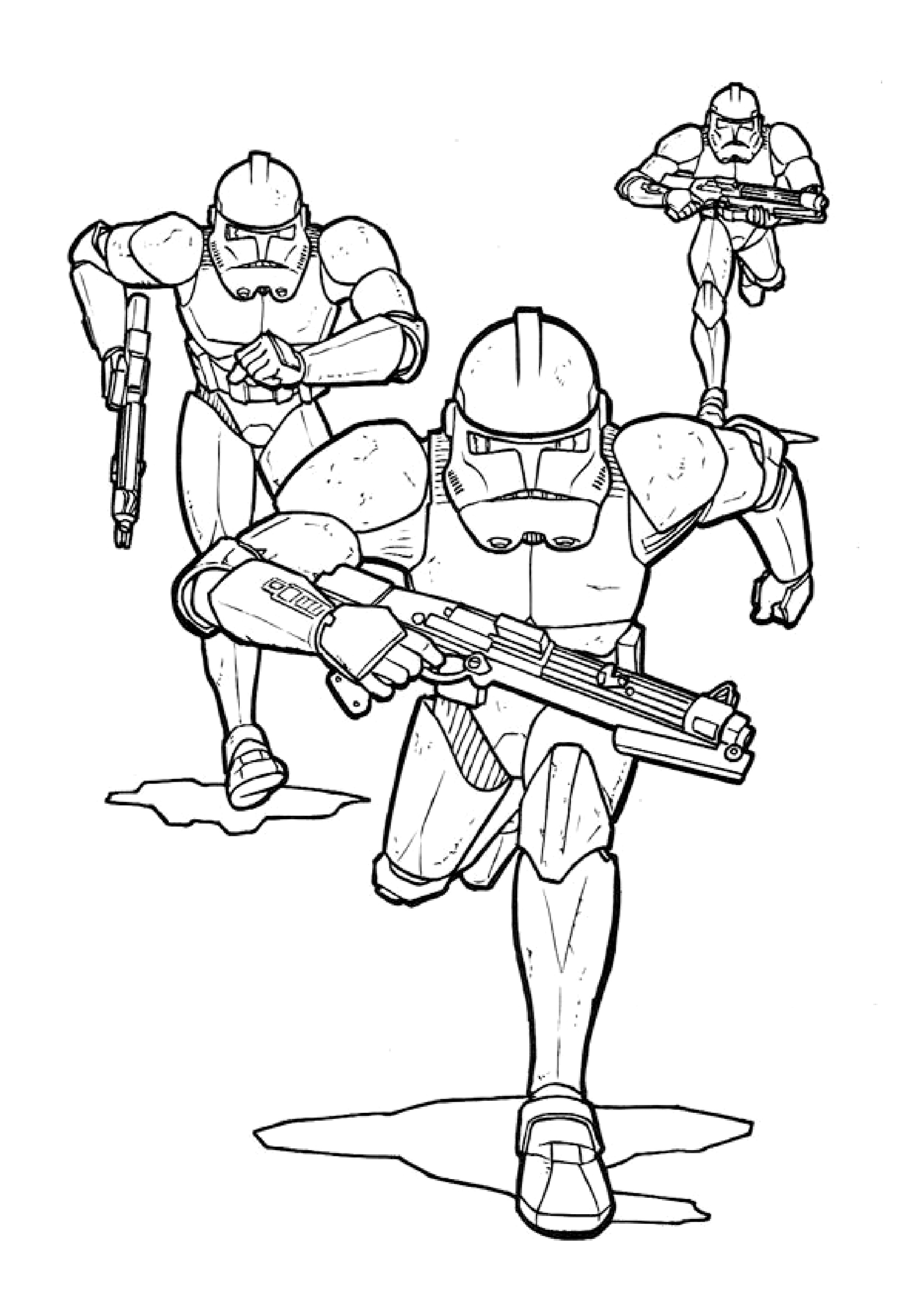 140+ Star Wars Coloring Pages Collection 1