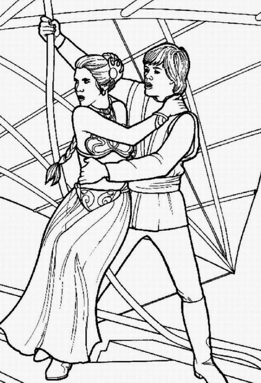 140+ Star Wars Coloring Pages Collection 115