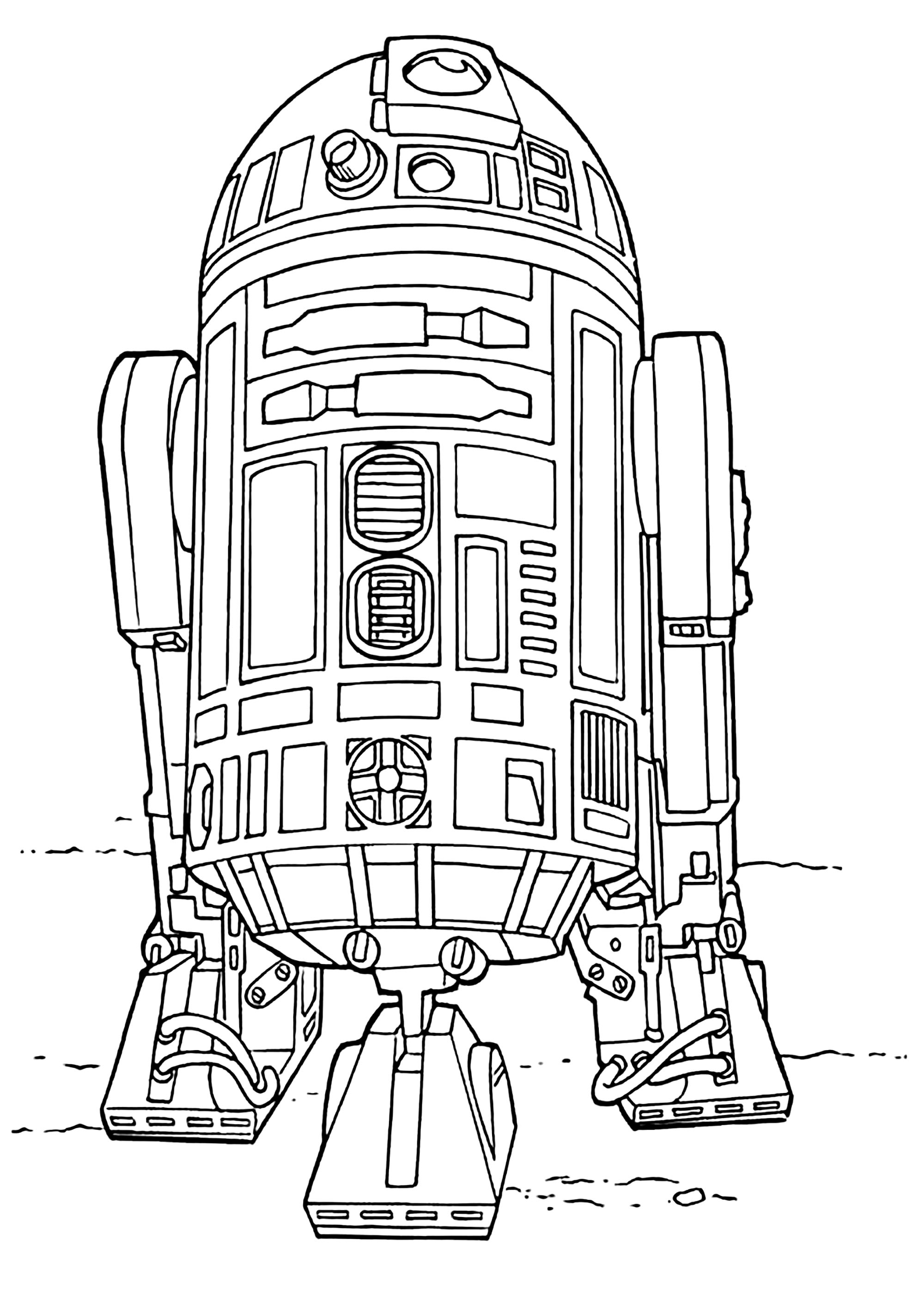 140+ Star Wars Coloring Pages Collection 118