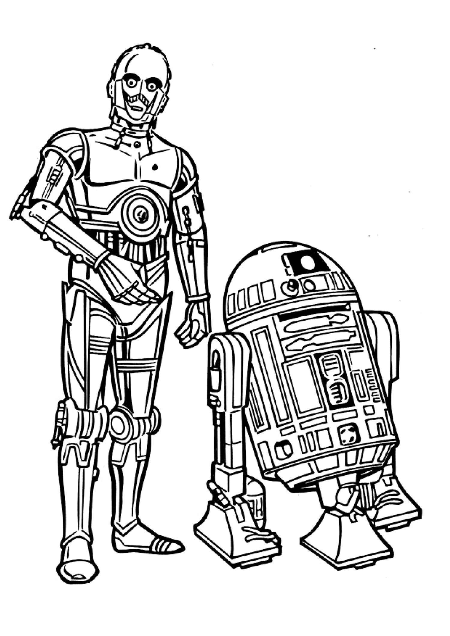 140+ Star Wars Coloring Pages Collection 119