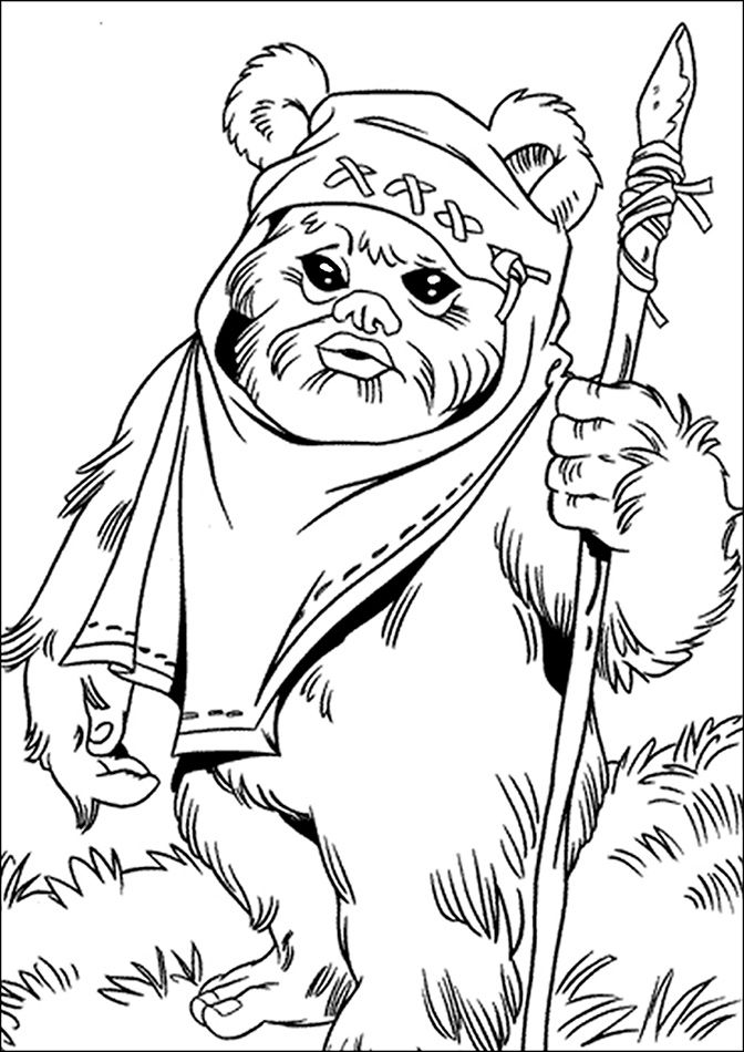 140+ Star Wars Coloring Pages Collection 122