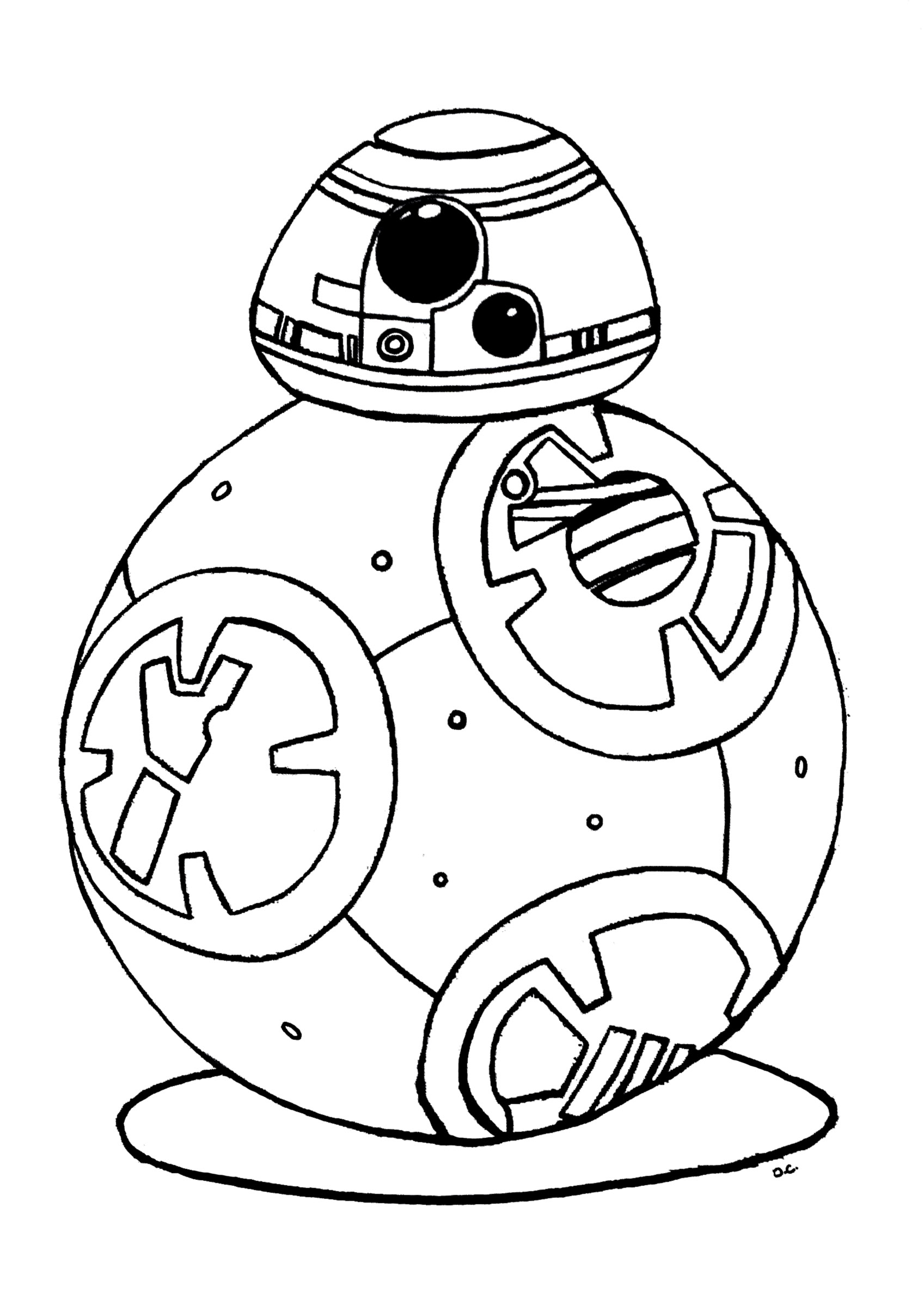 140+ Star Wars Coloring Pages Collection 126